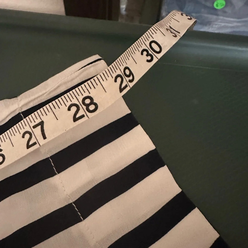 STAUD Luke Stripe Pants wide leg elastic waist nautical sailor preppy designer S - Picture 6 of 8